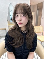 天神美容室&nbsp;【香月指名☆】韓国風巻き×レイヤー×マロンベージュ