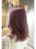 クラゲヘアー/小顔に見せるヘア/ココアベージュ/京橋