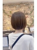 お手入れ簡単ミニボブ