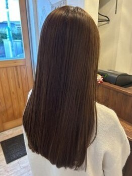 理想を叶える冬のトレンドカラーでおしゃれを楽しんで♪ダメージを最小限に抑えてキレイなうるツヤ美髪に★