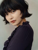 ディスアンドザット あびこ店(THIS&THAT)&nbsp;ryu【マッシュウルフ　あびこ／20代/レイヤーボブ/黒髪