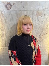 ラフィスヘアー シン 大分店(La fith hair SHIN)&nbsp;峰尾 愛沙