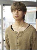 10代20代韓国ラウンドマッシュベージュカラー