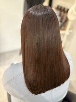 エスト(est) 30代/月一美髪メンテカラー/セミロングスタイル【髪質改善】