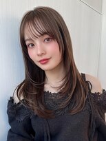 エイミーバイアフロートザガーデン 浦和店(amie by afloat the garden)&nbsp;顔まわレイヤーカット【浦和】