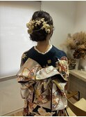 ヘアセット＋着付け/お宮参り/七五三/結婚式/卒業式