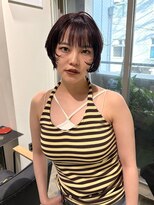 ノル 栄矢場町(nol)&nbsp;レイヤーショートボブ×レッドブラウン