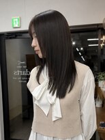 ダーツ(darts) "マツダレン"京都髪質改善縮毛矯正×艶感ストレートレイヤー