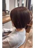 丸さを残したショートボブ！