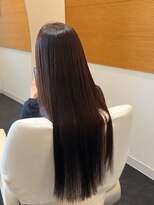 ビーアップヘアー(be:up hair)&nbsp;広がるロングを縮毛矯正でまとまる髪へ