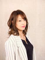 ラグレースリー(La gray3) 外ハネミックスの軽やかミディアム