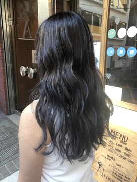 ヘアリゾートエーアイ 西日暮里店(Ai) ブルーブラック