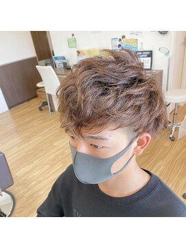 ルシード スタイル レクラ 栄生店(L'UCIDO STYLE L'eclat) 癖毛を活かしたパーマ風カット