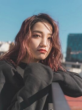 レミ(lemi est) チェリーピンクブラウン/ヘルシースタイル /ブリーチオンカラー