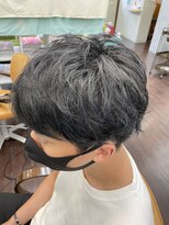 グルック ヘアーリラクゼーション 九条店(Gluck Hair Relaxation) ダークシルバーカラー