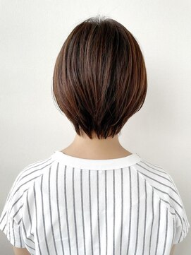 トータルビューティーハウス フラップ ミチ 野田店(total beauty house flap MICHI) 【flap MICHI島田和也】襟足スッキリショート