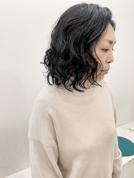 エンドリンク(endlink) ミディアムヘアの大人パーマ