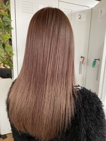 アンク クロス 関内店&nbsp;【アンククロス関内AOI】艶々ピンクブラウンカラー