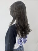 グレージュロング