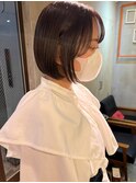 前髪あり大人ボブ20代30代40代　HACCH