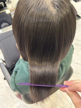 エスカーラ 表参道(THE ESCALA) @shino_ne197/髪質改善縮毛矯正/縮毛矯正ボブ