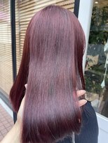 リノ(Lino) 10代20代【髪質改善カラー】ツヤ髪チェリーピンク