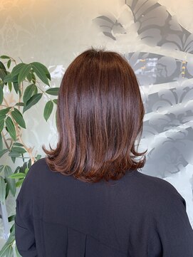 エディット アンド 緑地(Edit&) 20代/30代/40代/艶ミディアム／ローライト