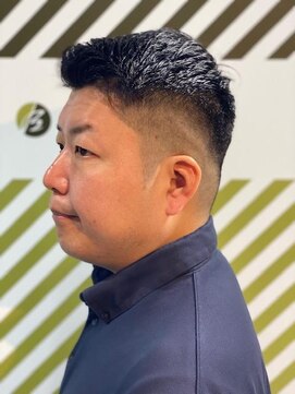 バーバーバー 四谷(BARBER-BAR) 大人カッコいい30代40代50代以上アップバンクショート