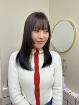 ナンバー 博多(Number)&nbsp;【ワイドバング/顔周りデザイン♪】