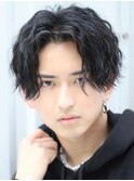 前下がりセンターツイスパ