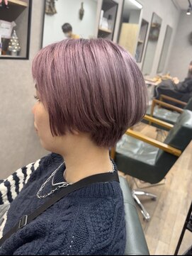 リベストバイジェービー 稲毛(li best. byjb) イメチェン/ハッシュカット/フルバング/レッドブラウン【稲毛】