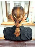 大人女子☆シンプル金箔あみおろし