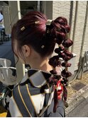 赤寄りのピンクカラー☆