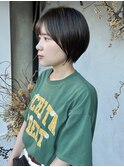 《Direct》軽め丸みショートボブ