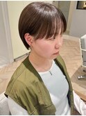 コンパクトショート×つや髪