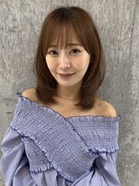 ルームバイシー 新宿(Loom. by Sea)&nbsp;小顔に見えるレイヤーカット×ダブルカラー【新宿美容室/韓国】