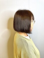 ブロッサム 東久留米店(Blossom)&nbsp;20代30代大人可愛い小顔 ショートカット切りっぱなしボブ