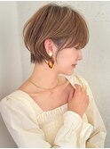 ショートボブ髪型30代40代50代前髪あり前髪なし面長丸顔【荒牧】