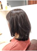 30代40代50代/外ハネミディアム/エレガント外ハネ