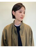 伸ばしかけ前髪