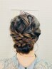 [10時以降]ヘアセット１名様　￥5900→￥3900