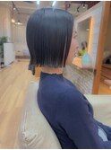 切りっぱなしボブ/大人カジュアルボブ