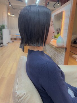 レイ(Lei) 切りっぱなしボブ/大人カジュアルボブ