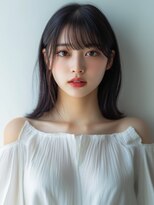 セプト 天神大名(SEPT.)&nbsp;ミディアムレイヤー ダークグレージュ 前髪カット 髪質改善 天神