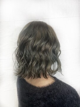 ヘアメイク オレンジトレ(Hair Make ORANGE tre) ブリーチ無し オリーブグレージュ