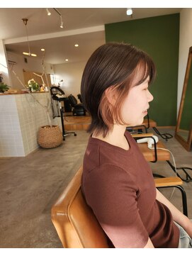 ヨハク(yohak) ウルフ×インナーカラー