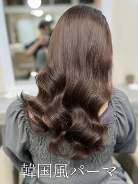 アミー 駒澤(Ammy komazawa) 銀座店1番人気メニュー「韓国風パーマ」
