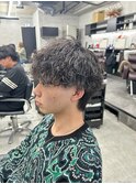 波巻きスパイラル 波巻きパーマ スパイラルパーマ