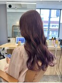 【ブリーチなしダブルカラー】ピンクラベンダー