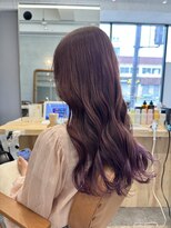 ジュネス 奈良橿原(Jeunesse)&nbsp;【ブリーチなしダブルカラー】ピンクラベンダー